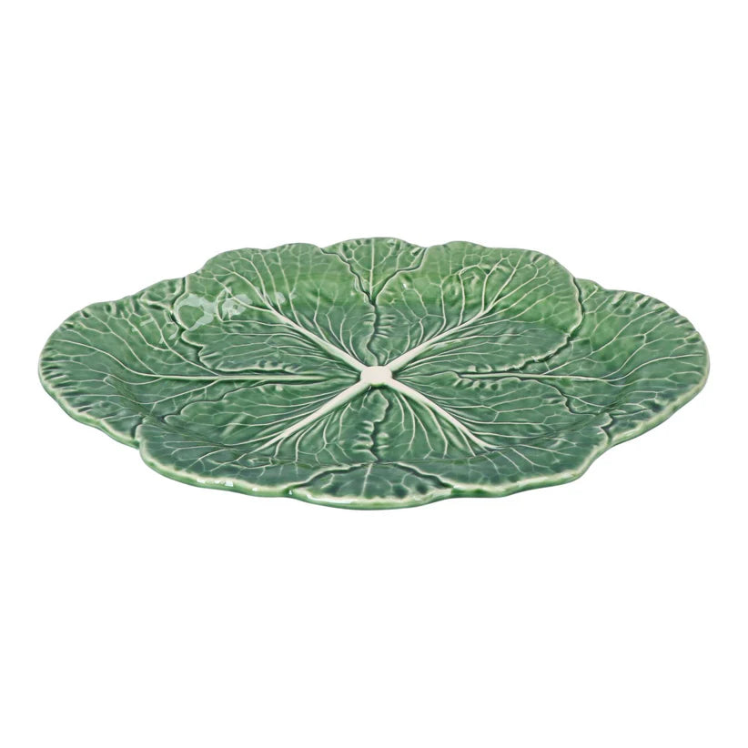 Oval Dish 37.5 cm, Cabbage, Bordallo Pinheiro