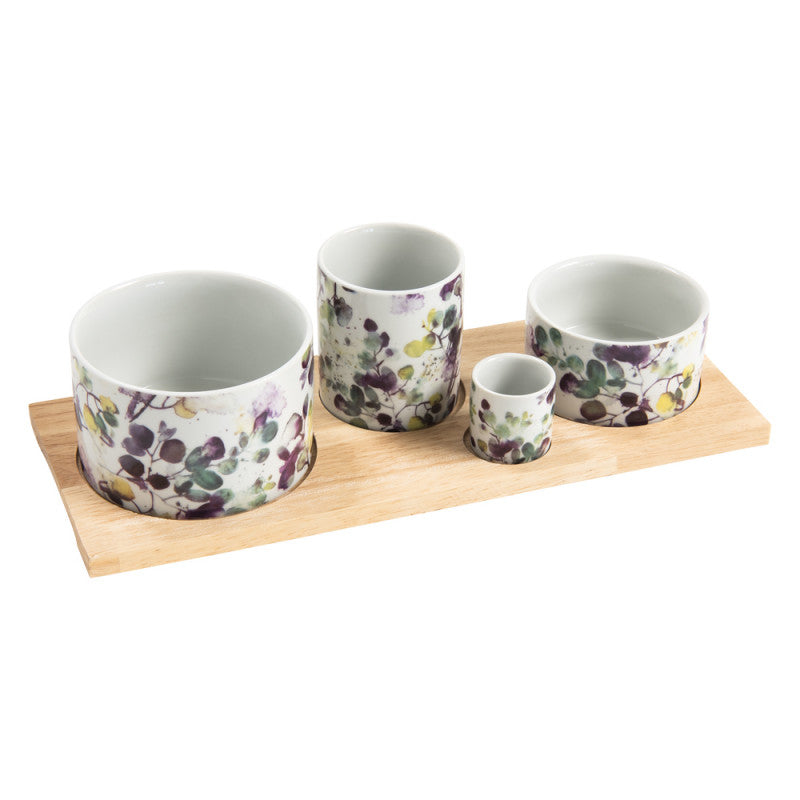 4-piece aperitif service, Garden, Bastide