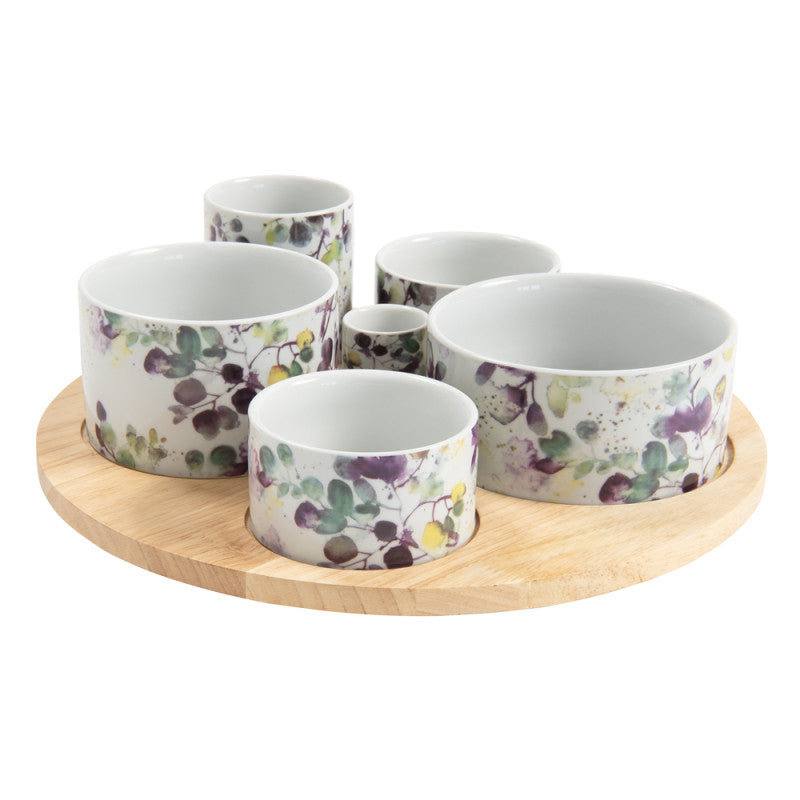 6-piece aperitif service, Garden, Bastide