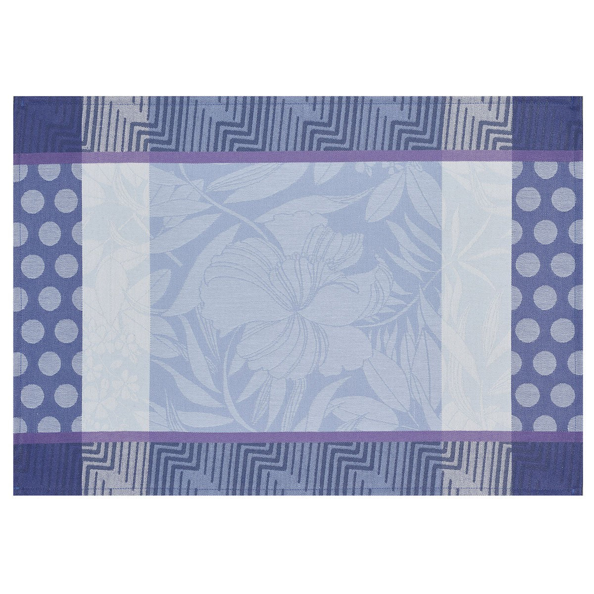 Coated Placemat, Electric Urban Nature, Le Jacquard Français