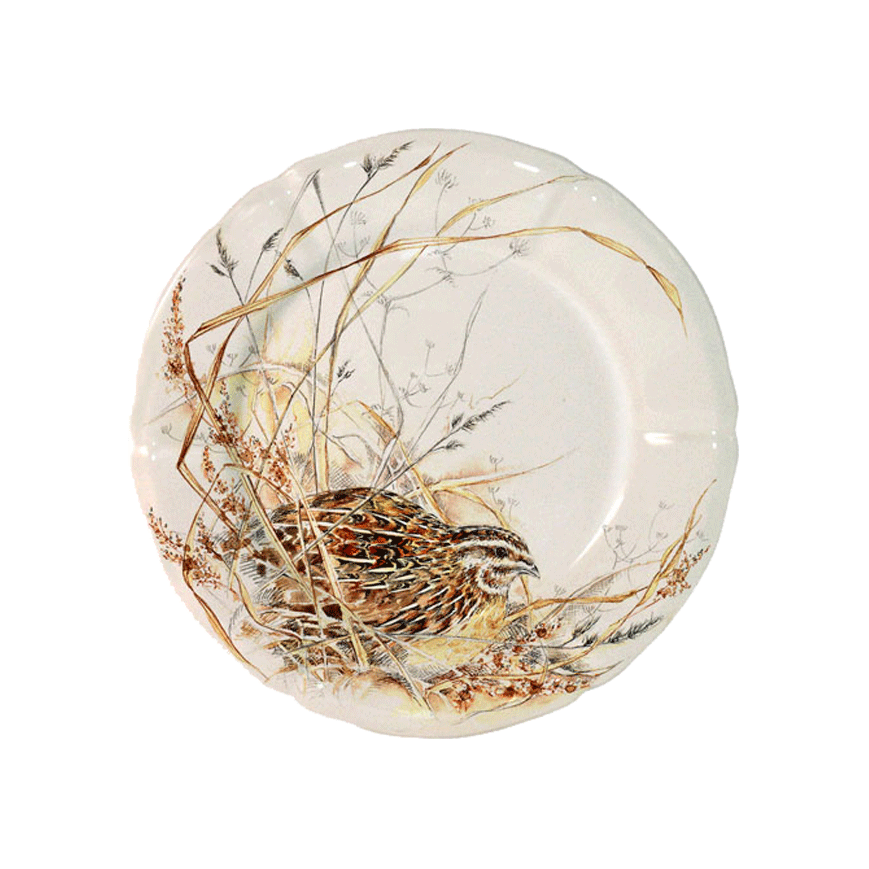 Canape plate, Sologne, Gien