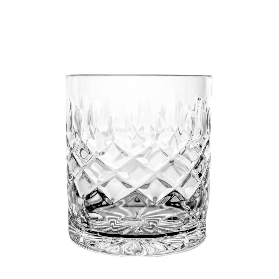 Whiskey Glass 240ml Cut Crystal, Caro, Pekalla