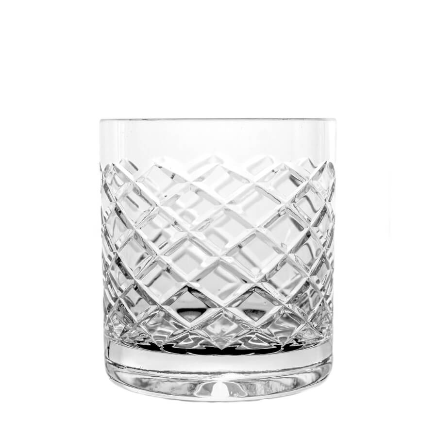 Whiskey Glass 240ml Cut Crystal, Kr1, Pekalla