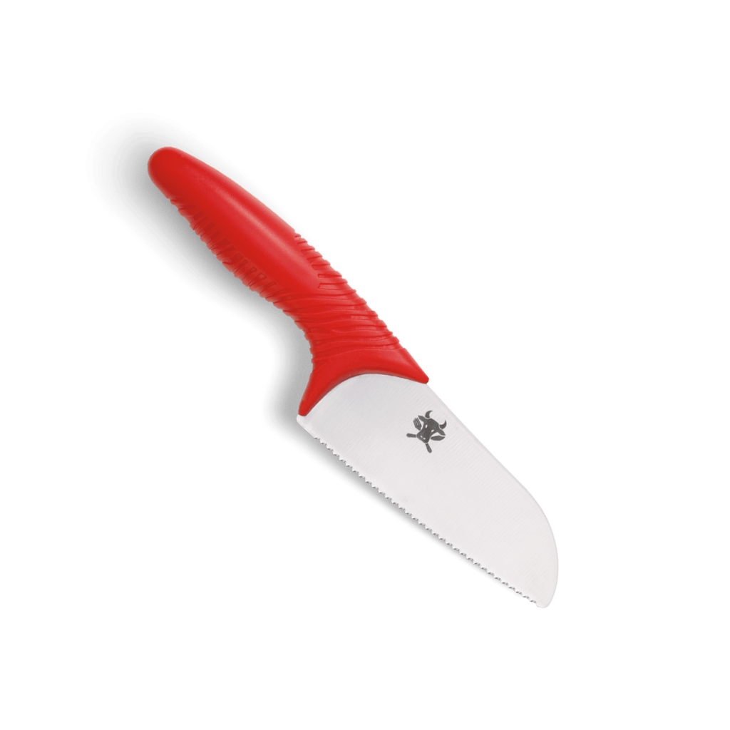 Children's kitchen knife + finger protection, Junior, Kai