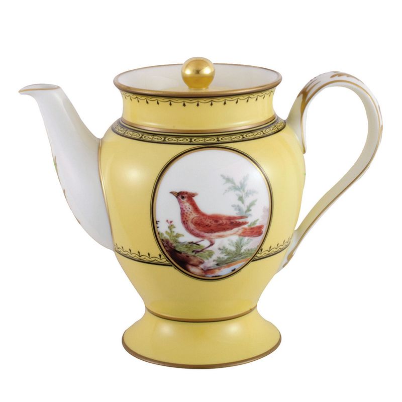 Cafetière, Oiseaux de Buffon, Ancienne Manufacture Royale