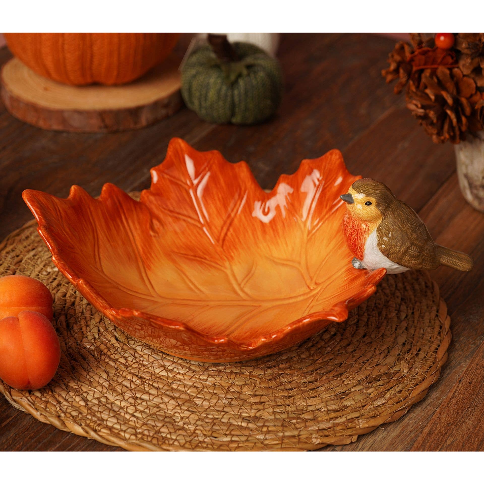 Bol à servir "Robin On A Leaf" de Country Living