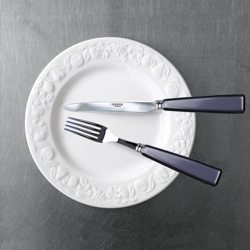 Set de 24 couverts de table, Icône Gris Anthracite