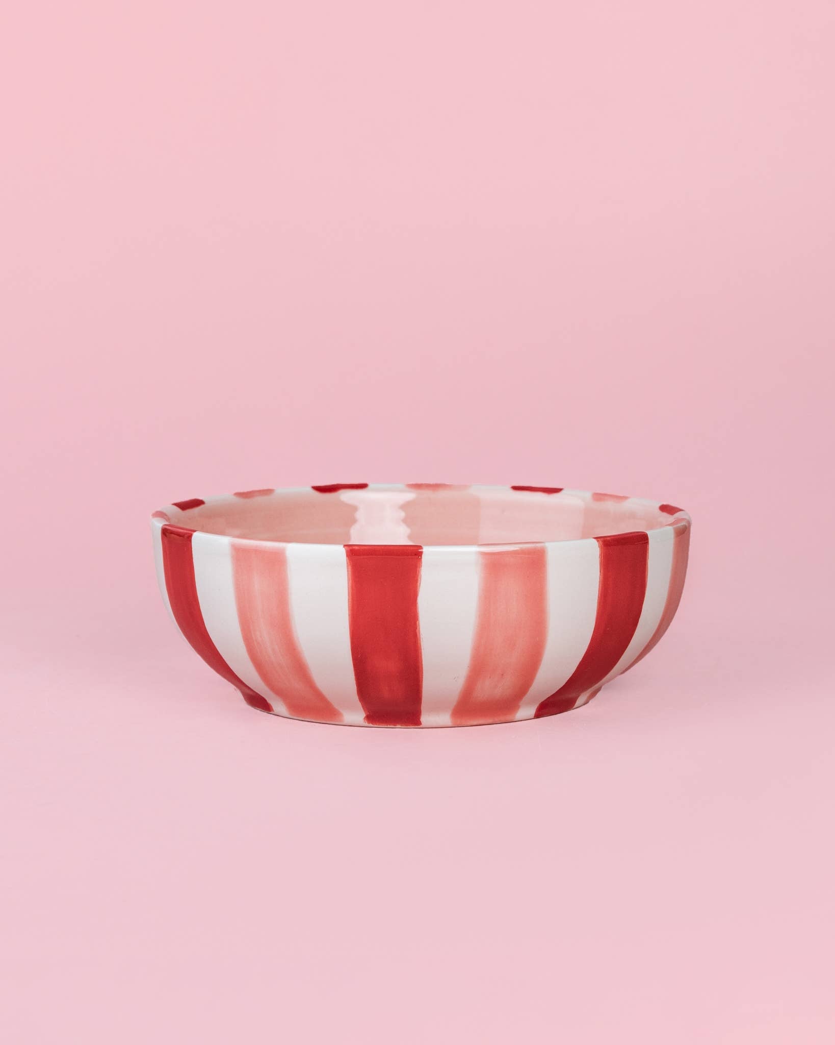 Assiette râpe-ail en céramique - rose moyen et rouge - Sweetheart: AVEC EMBALLAGE