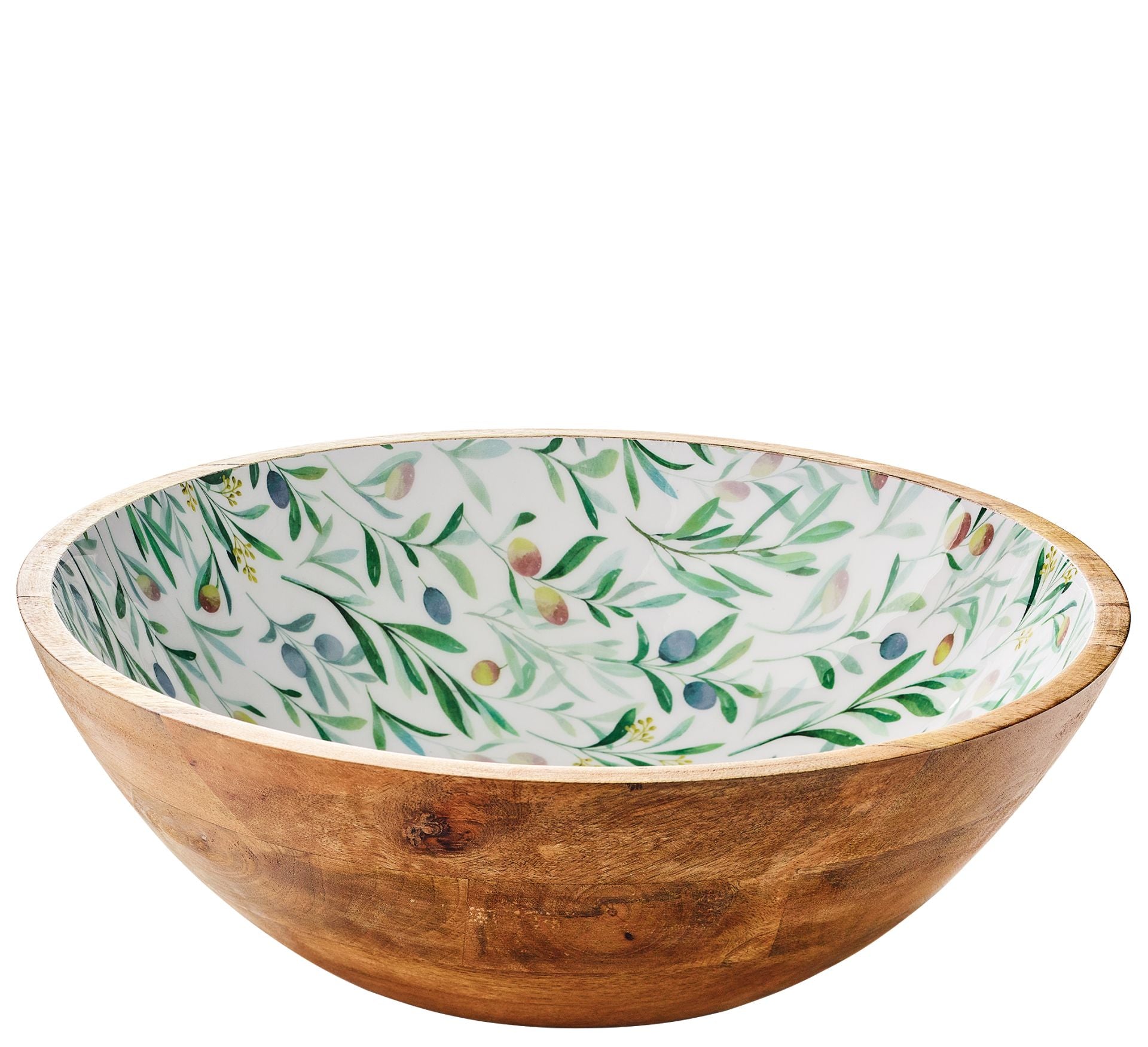 Saladier OLIVE, Mangue, Ø 35 cm x 12 cm, Zassenhaus