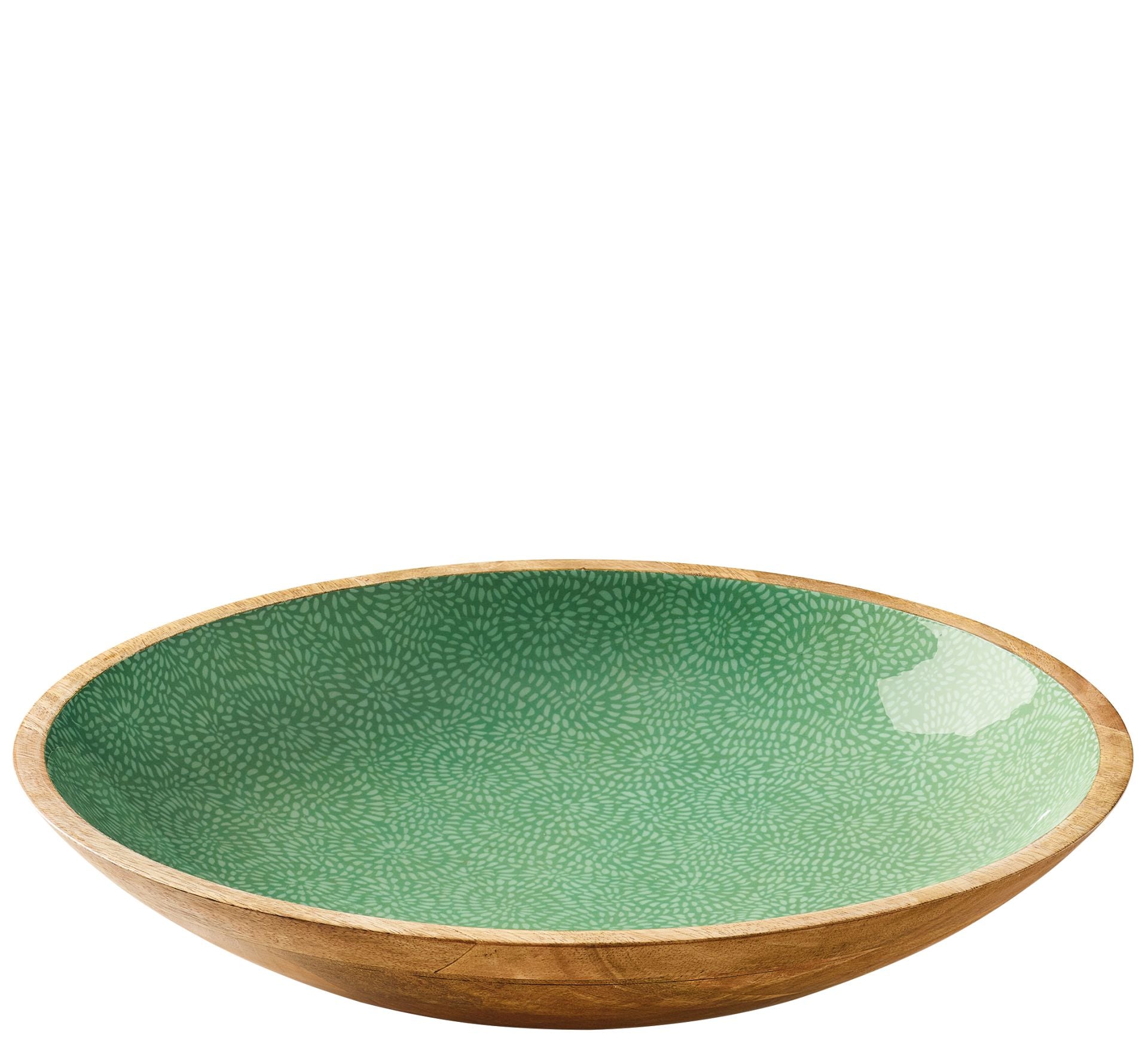 Coupe BRUSH GREEN, mangue, Ø 35 cm x 6 cm, Zassenhaus