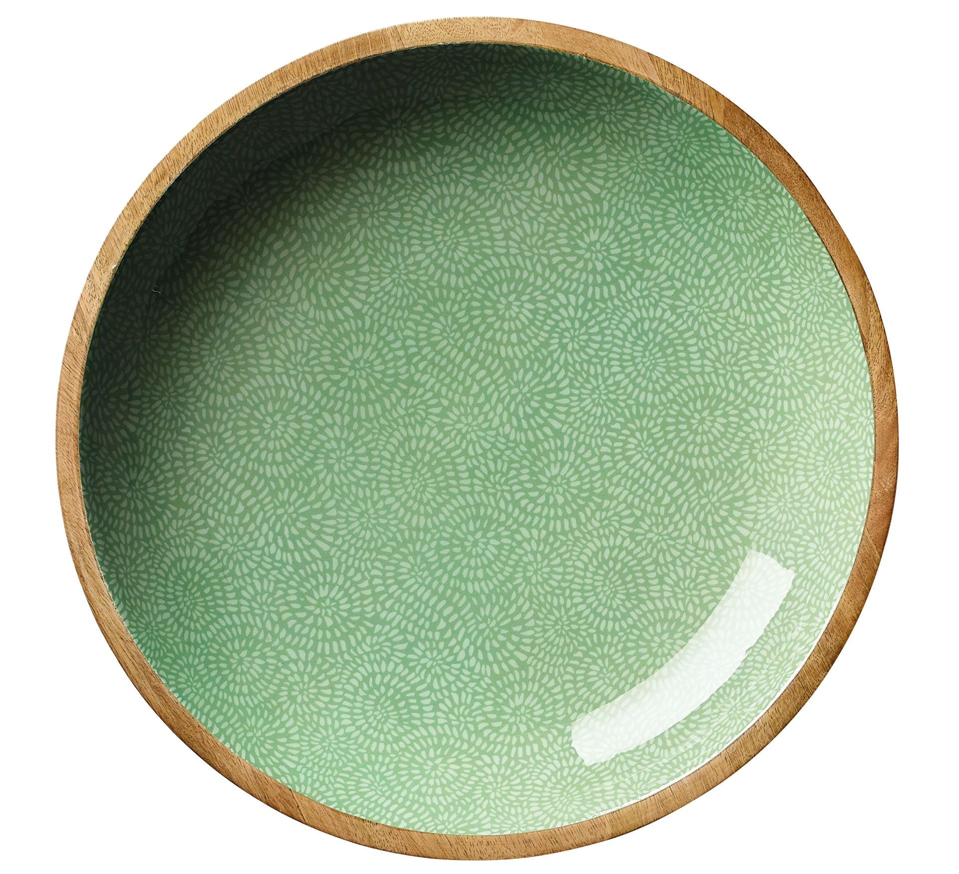 Coupe BRUSH GREEN, mangue, Ø 35 cm x 6 cm, Zassenhaus