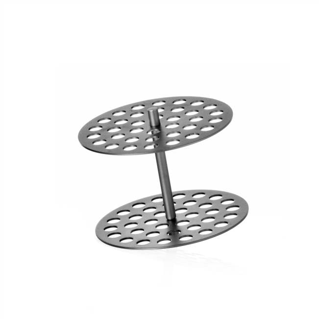 Vase Rose MM dessus Smoke+ Grille