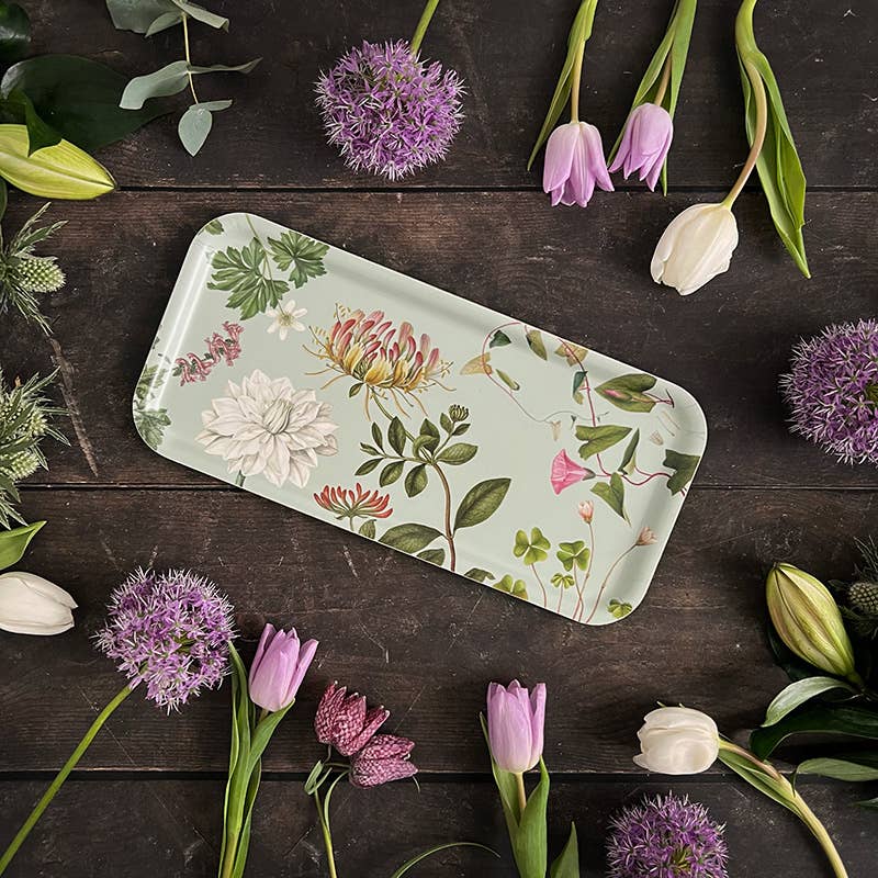 Plateau de service Flora Danica Atlas 32x15 cm - Fabriqué en Europ