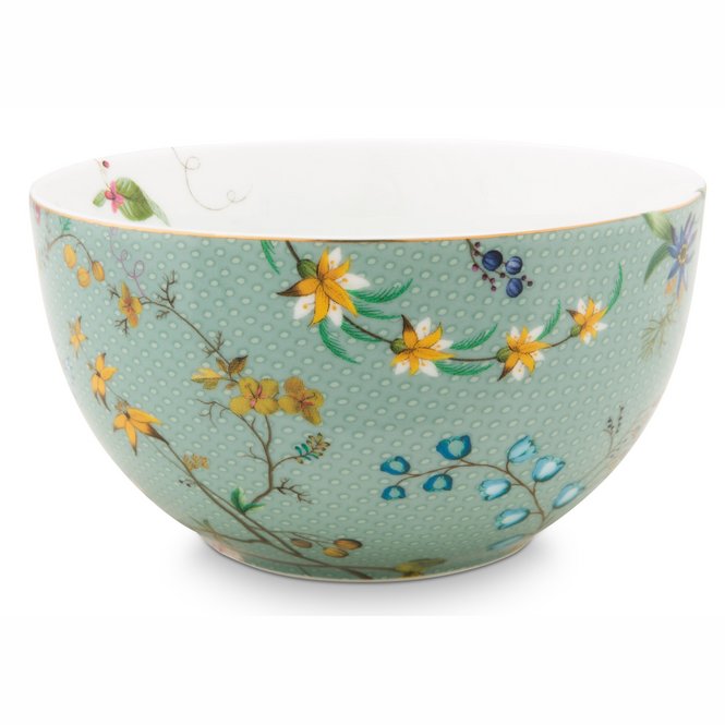 Bol 12cm, Jolie Flowers Blue, Pip Studio