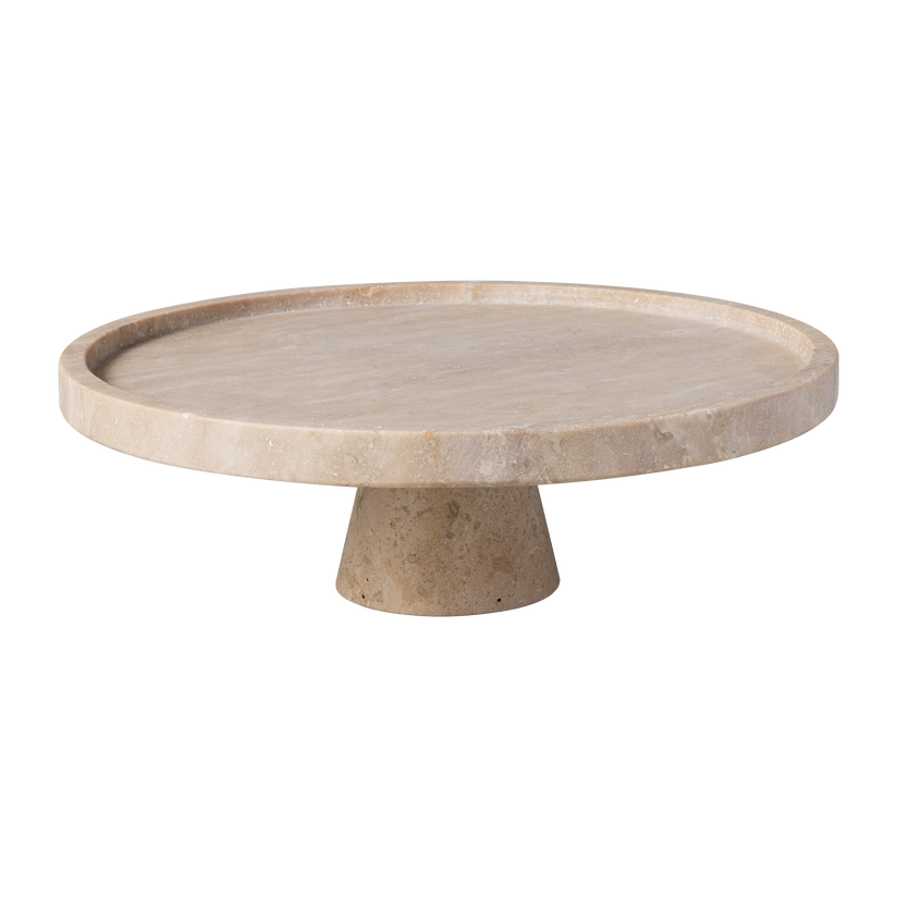 Plat à Servir sur Pied, Manufacture Travertine, Villeroy & Boch