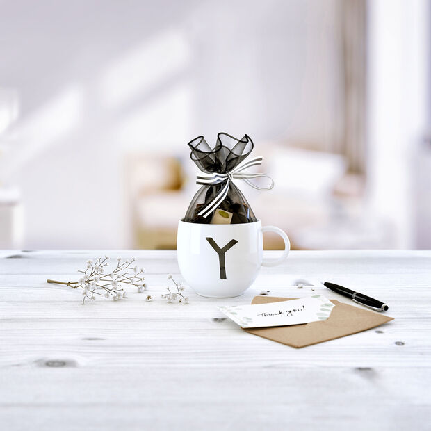 Mug, Letters Y, Villeroy & Boch