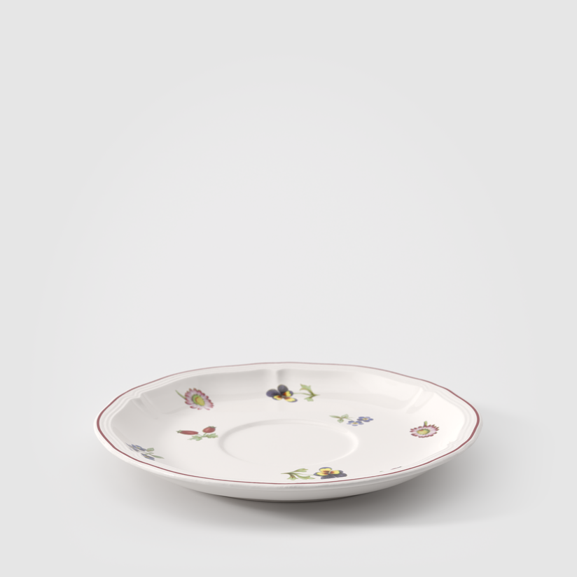 Soucoupe tasse café/thé, Petite Fleur
