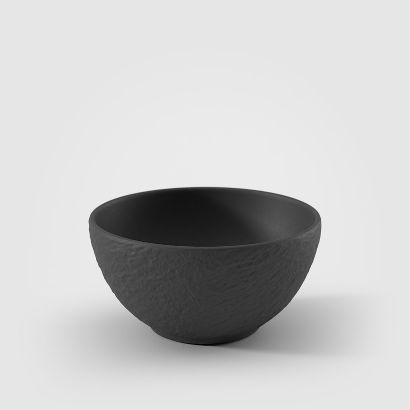 Bol 430ml, Manufacture Rock Noir, Villeroy & Boch
