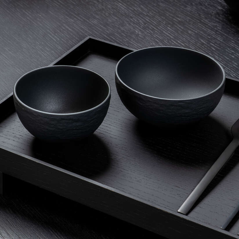 Bol 430ml, Manufacture Rock Noir, Villeroy & Boch