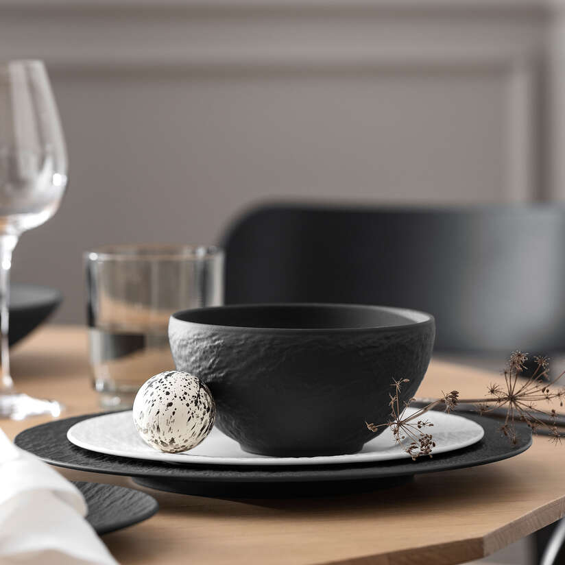 Bol 430ml, Manufacture Rock Noir, Villeroy & Boch
