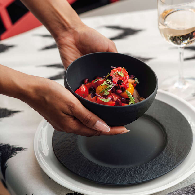 Bol 430ml, Manufacture Rock Noir, Villeroy & Boch