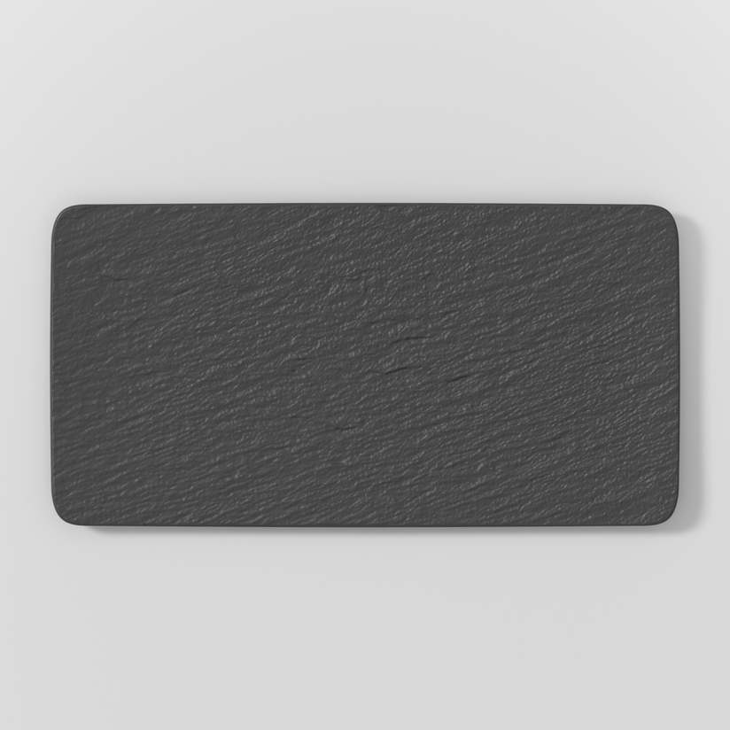 Plat à servir rectangulaire, Manufacture Rock