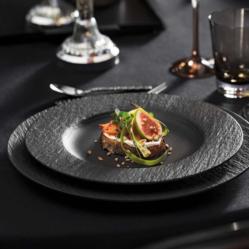 Assiette plate 27cm, Manufacture Rock