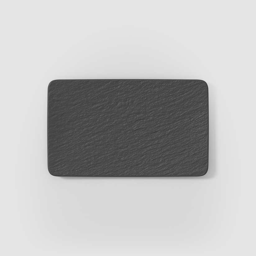 Assiette multifonction rectangulaire, Manufacture Rock