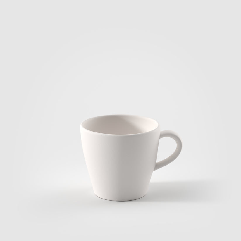 Tasse à café sans soucoupe, Manufacture Rock Blanc