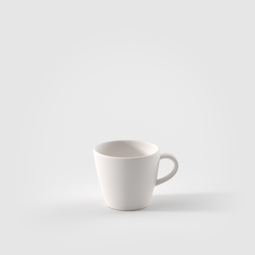 Tasse moka sans soucoupe, Manufacture Rock Blanc