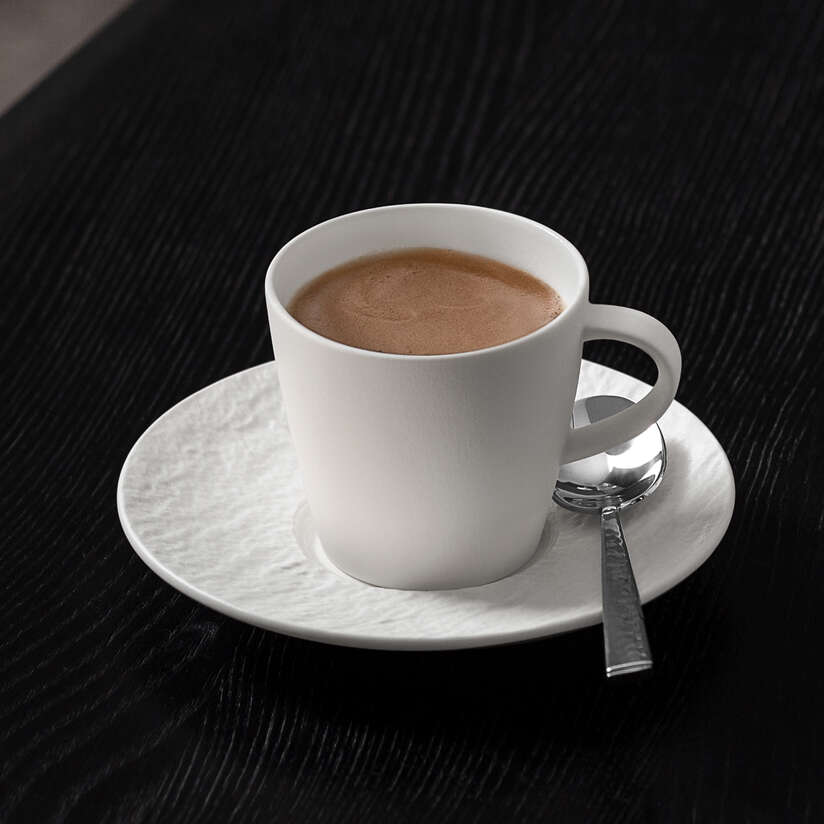 Tasse moka sans soucoupe, Manufacture Rock Blanc