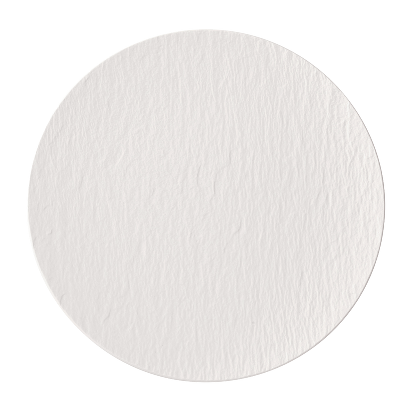 Assiette gourmet,  Ø32cm Manufacture Rock Blanc