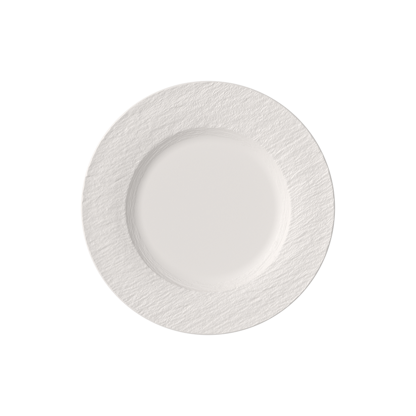 Assiette plate 27cm, Manufacture Rock Blanc