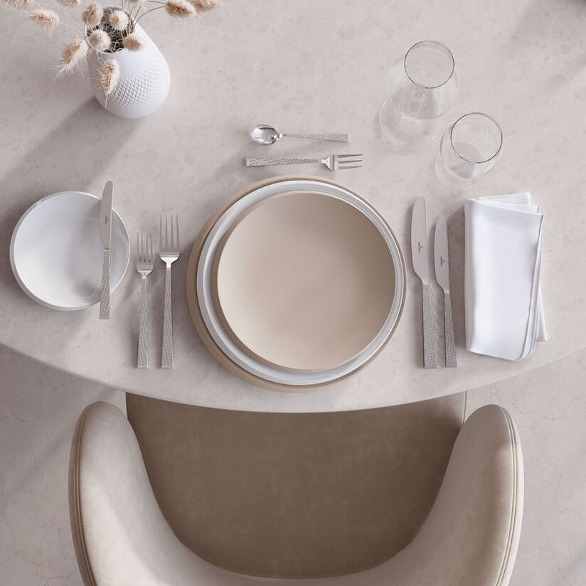 Assiette à dessert 24cm, NewMoon Beige