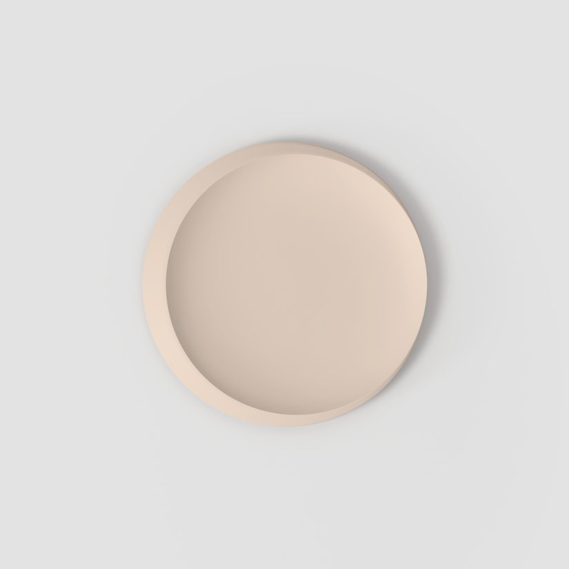 plateau de préseantation 37cm, NewMoon Beige
