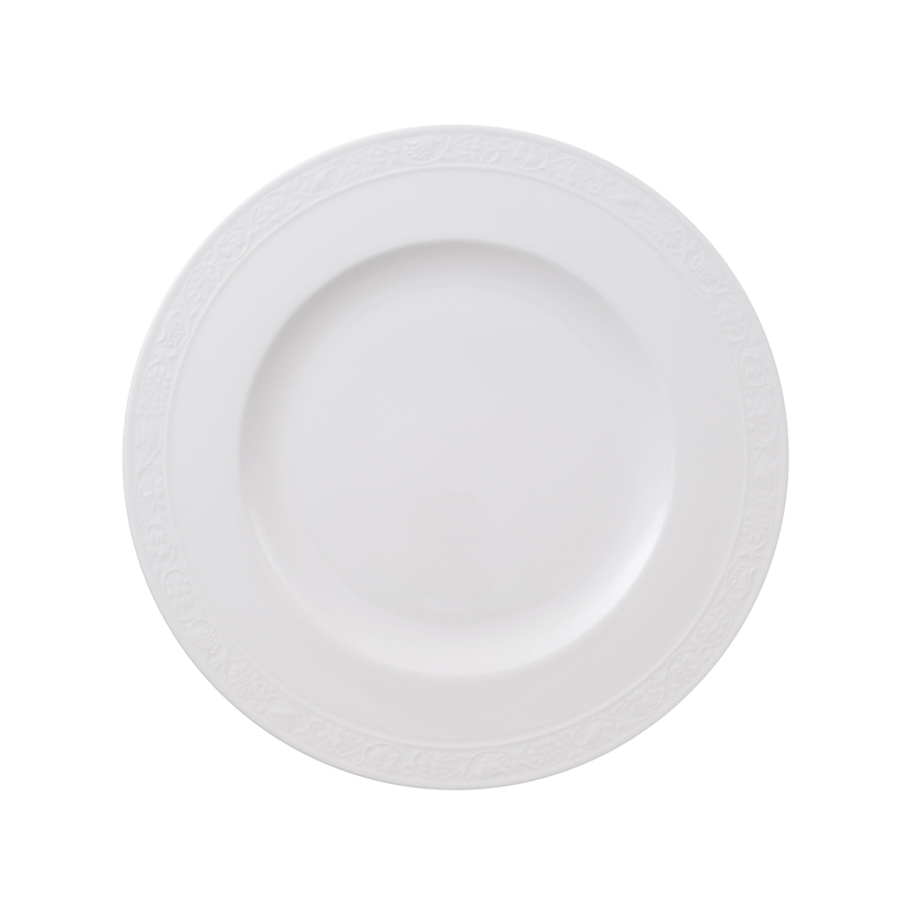 Assiette plate 27cm, White Pearl, Villeroy & Boch