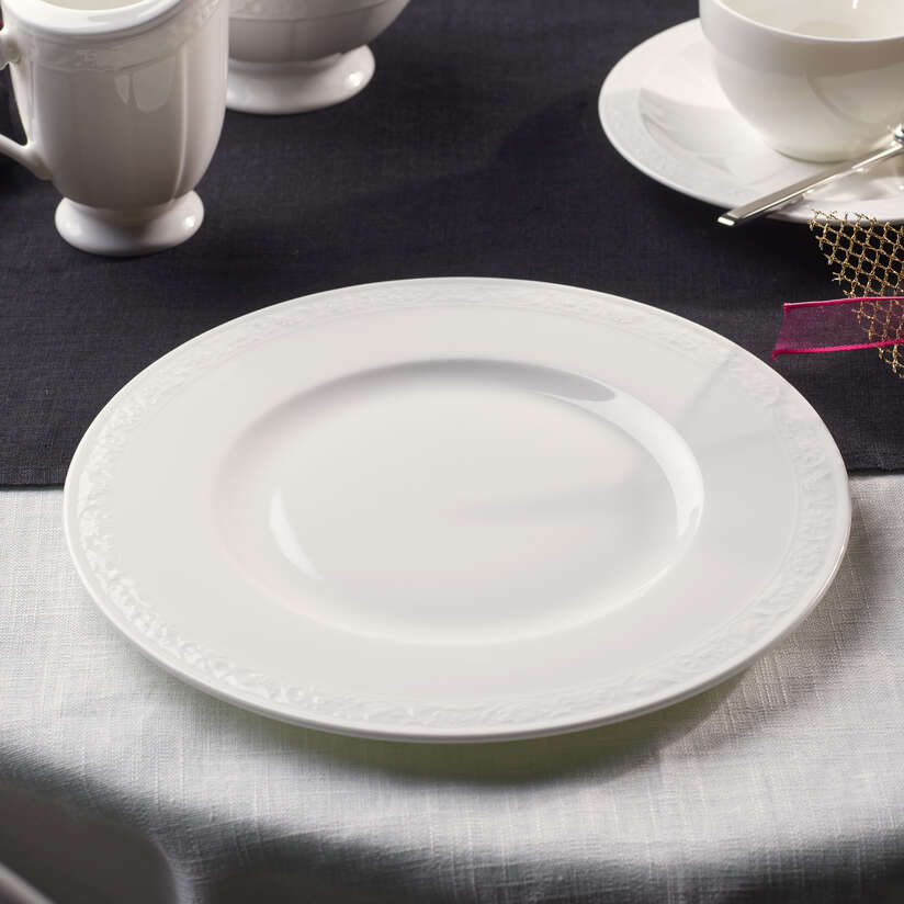 Assiette dessert 22cm, White Pearl, Villeroy & Boch