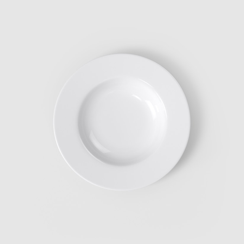 Assiette creuse 24cm, Royal