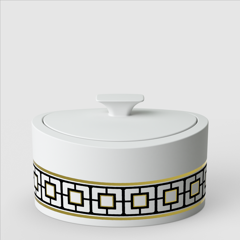 Boîte en porcelaine 16x13x10cm, MetroChic Gifts