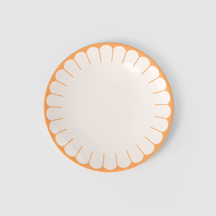 Assiette Plate, Fleur Jaune, Villeroy & Boch