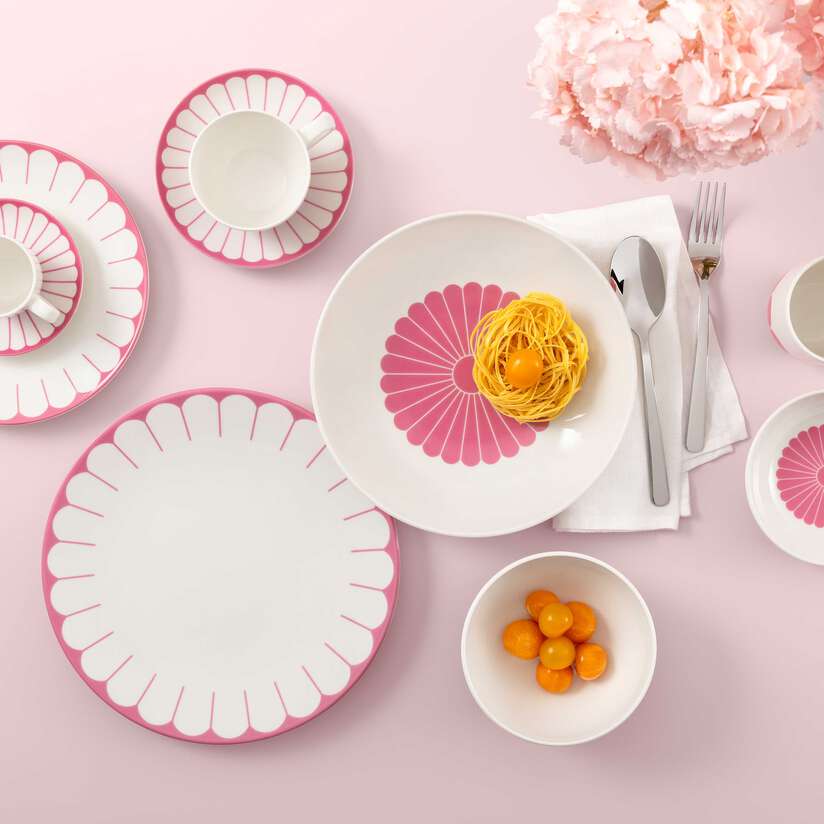 Assiette Plate, Fleur Rose, Villeroy & Boch