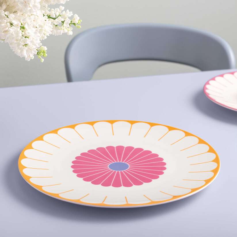 Assiette à Servir, Fleur Multicolore, Villeroy & Boch