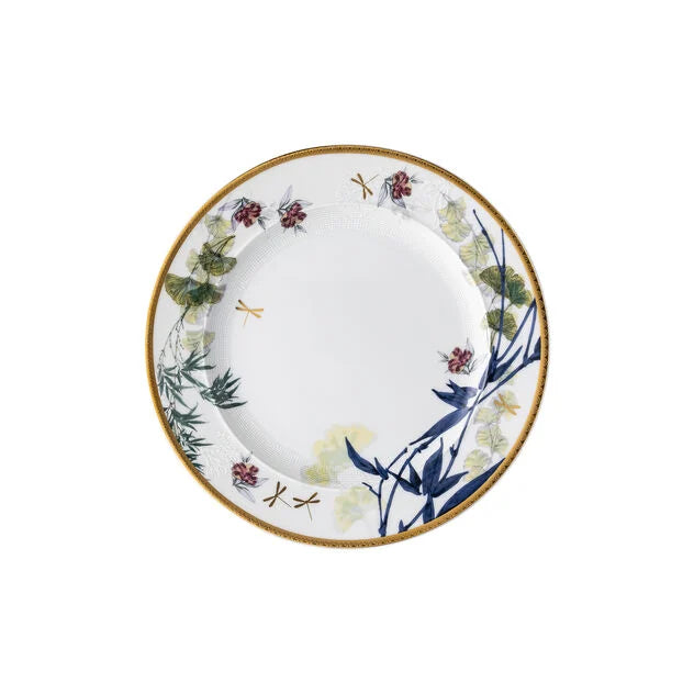 Assiette plate 22cm, Héritage Turandot White