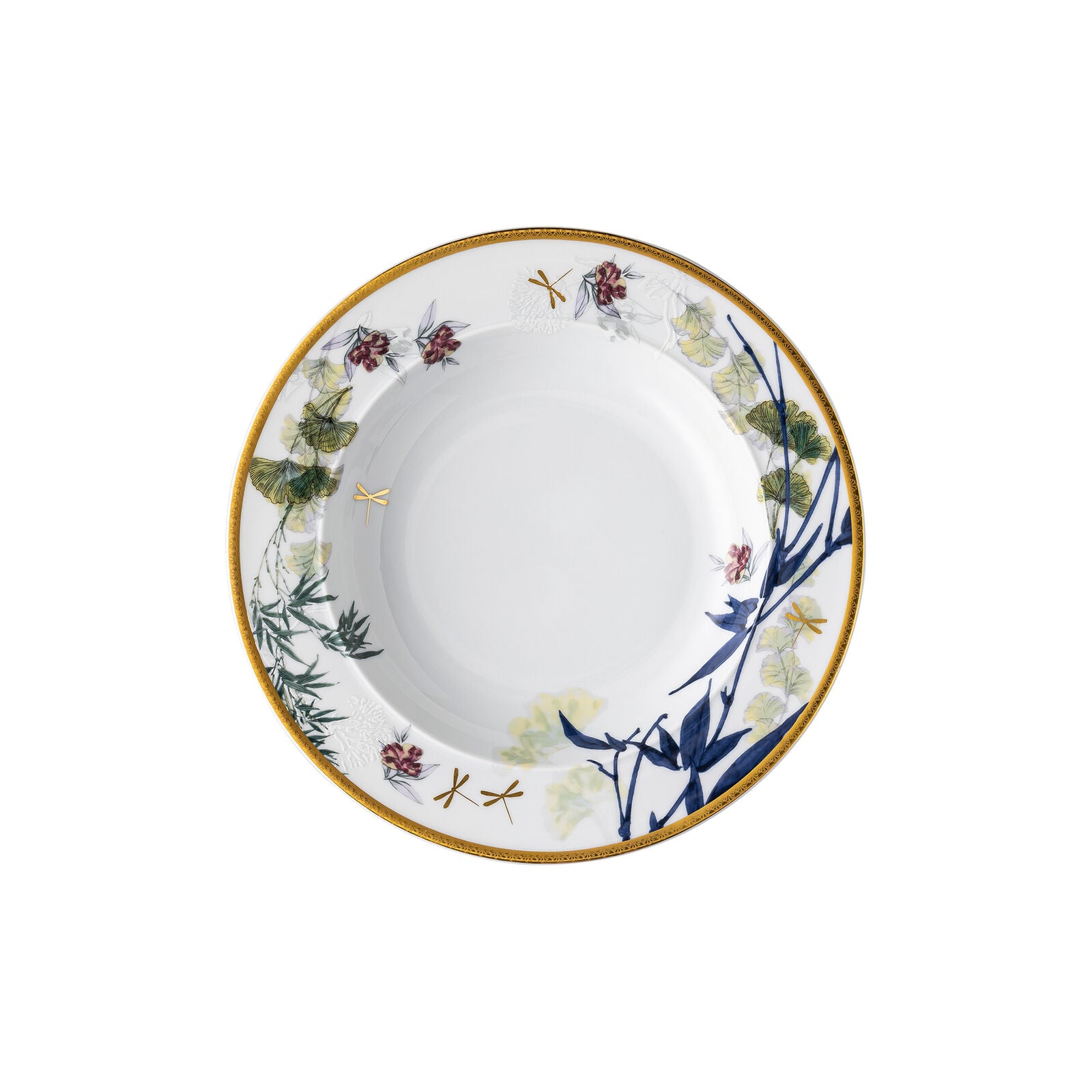 Assiette creuses 22cm, Héritage Turandot White