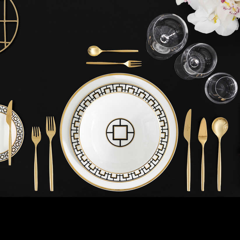 Assiette creuse 20cm, MetroChic