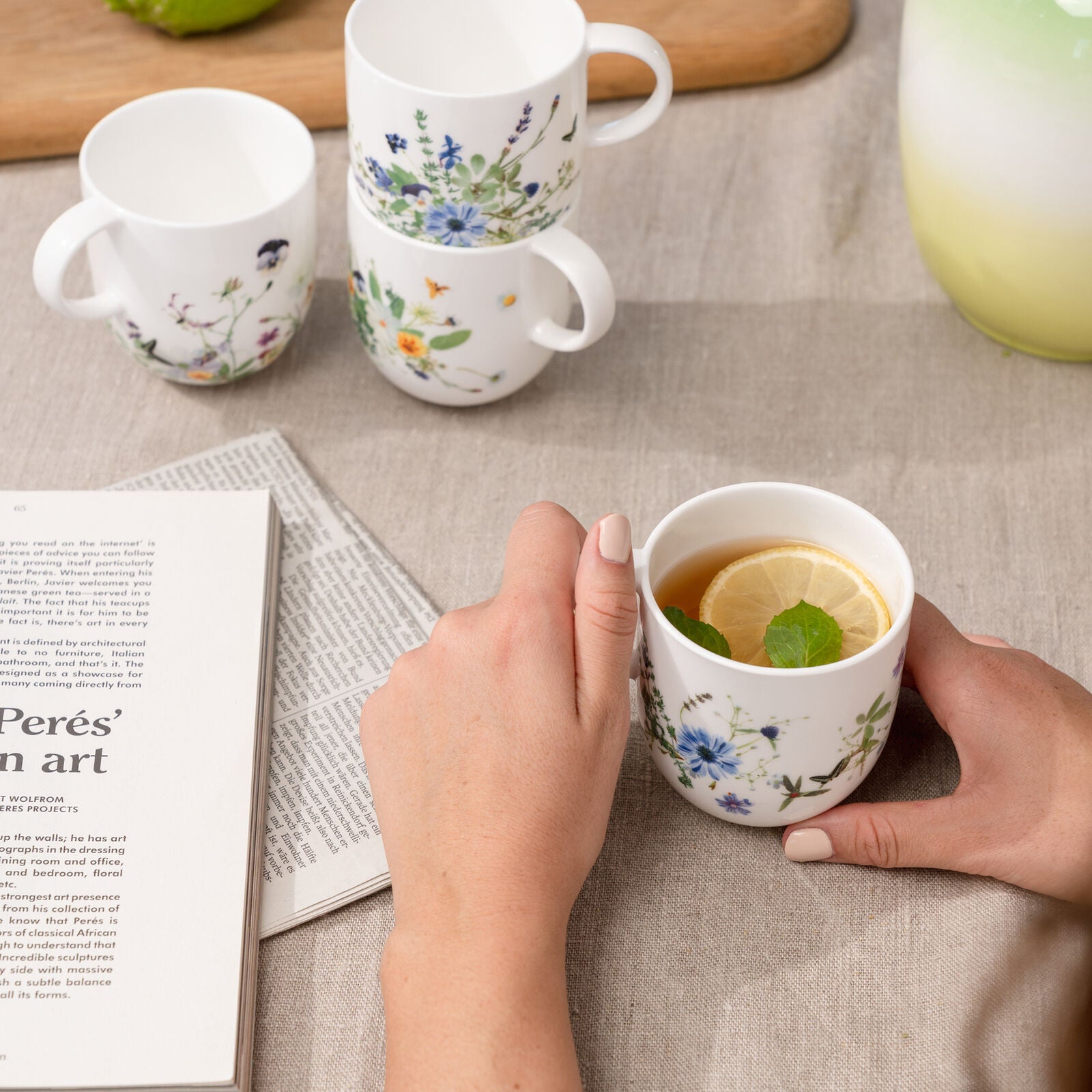 Set de 4 Mugs, Brillance Grand Air, Rosenthal