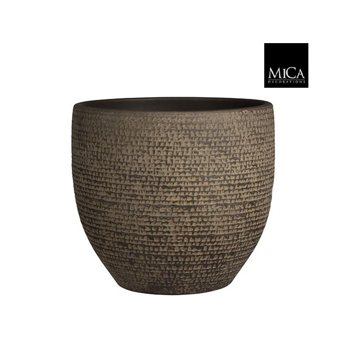 Plant Pot 26x29 cm, Brown, Edelman