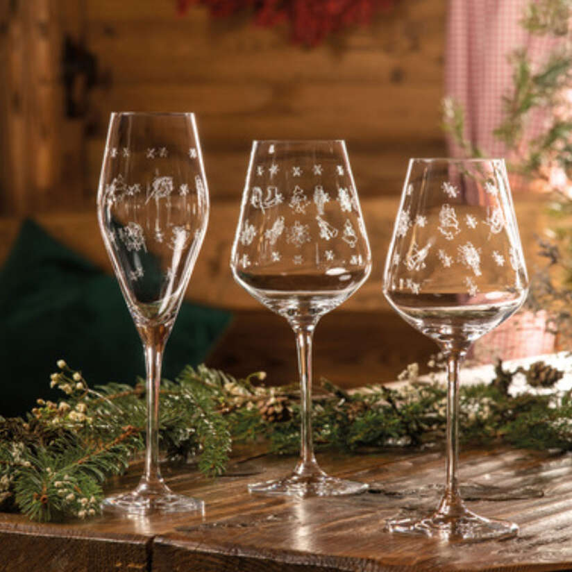 Verre à mousseux et champagne set de 2 pces Toy's Delight