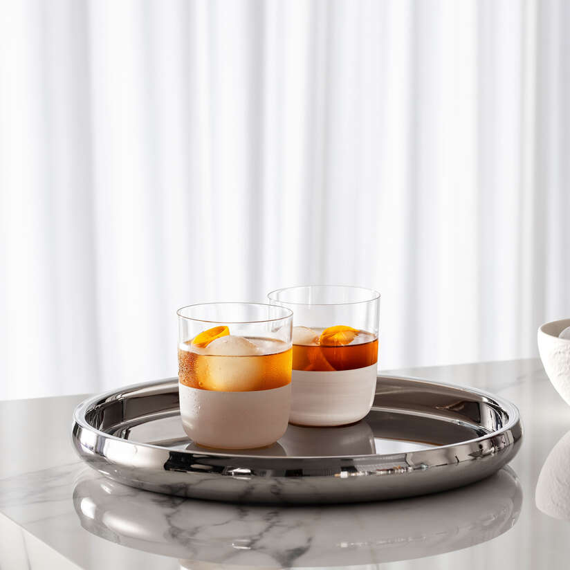 Whiskey tumbler set of 4 Manufacture Rock Blanc, Villeroy &amp; Boch