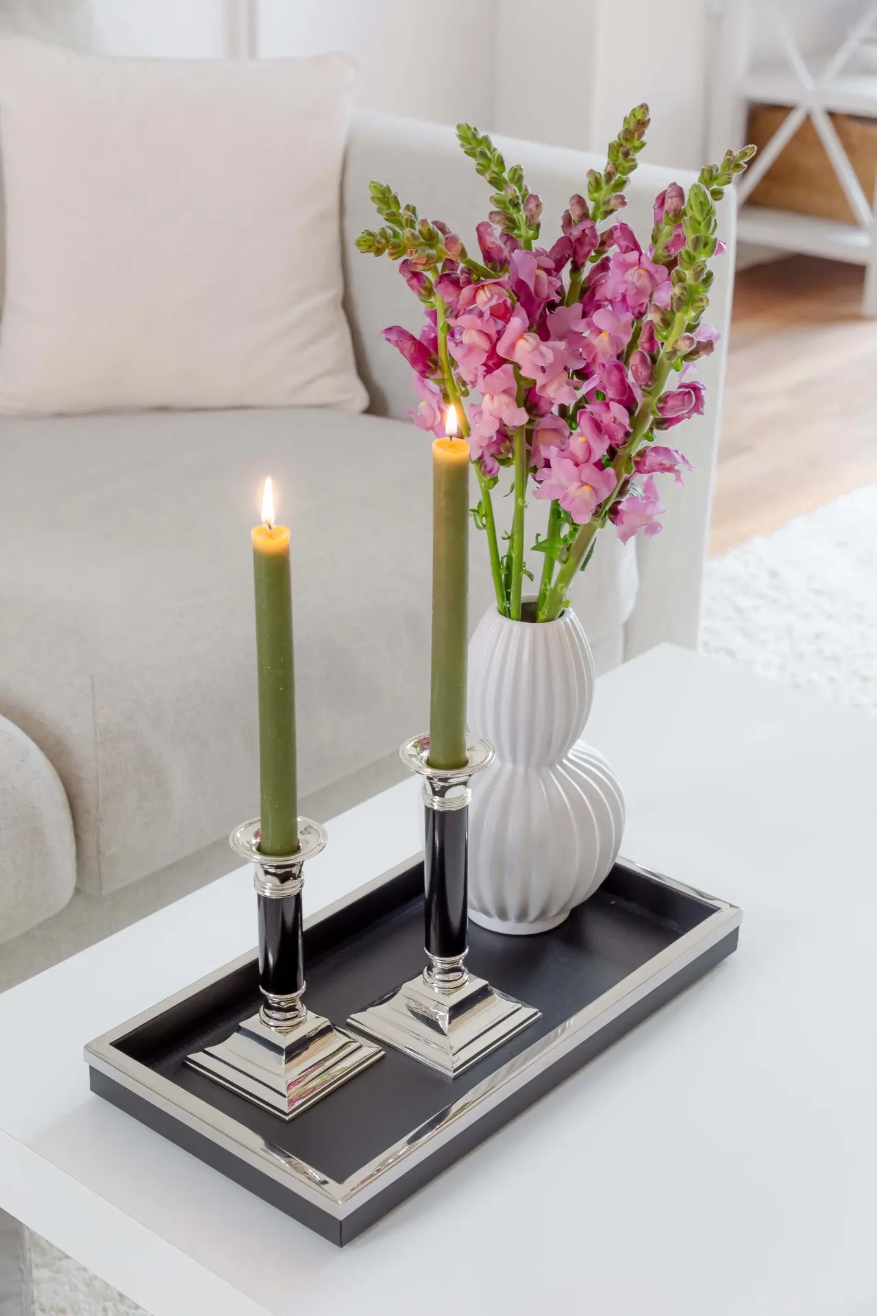 Plateau 14x20cm Tray Scott Noir, Edzard